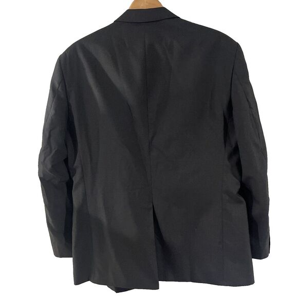 Kilburne and Finch Mens Gray Suit Size 41W Herringbone Custom Tailor 38"x30" - Picture 6 of 12